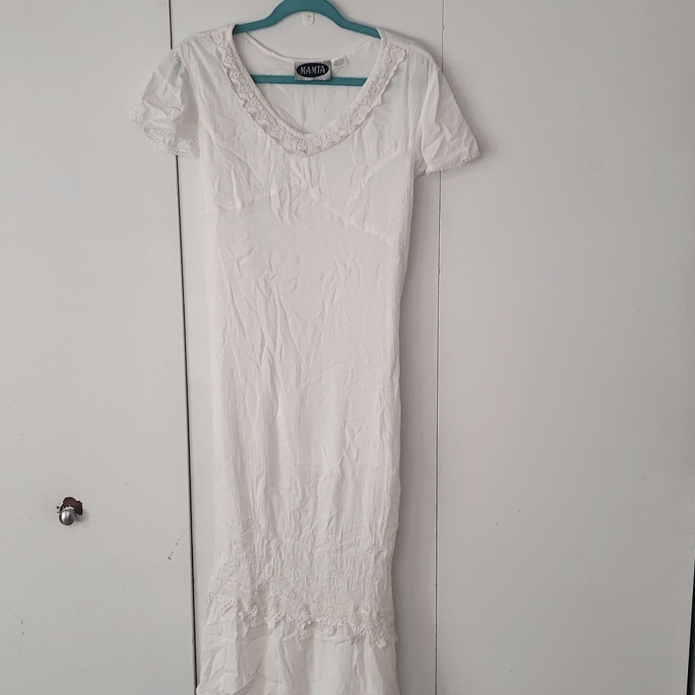 White dress